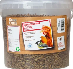 Sale Konacorn Vogelfutter Mehlwürmer getrocknet im Eimer 5 l Vogelfutter|Gartenvögel