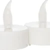 Clearance LED Teelichter mit Timer D 4 cm weiß 2 St. Led Kerzen