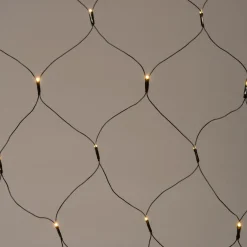 Outlet Lichternetz Erweiterungsset mit 96 LEDs warmweiß 150 x 120 cm Lichternetze