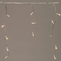 New Lichtervorhang mit 360 LEDs warmweiß 720 x 60 cm Lichtervorhänge