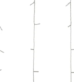 New Lichtervorhang mit 1000 LEDs warmweiß 500 x 50 cm Lichtervorhänge