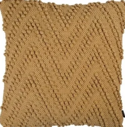 Outlet Linen & More Dekokissen Ace braun 45 x 45 x 10 cm Kissen|Dekokissen