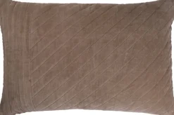 Online Linen & More Dekokissen Kane taupe 40 x 60 x 10 cm Kissen|Dekokissen