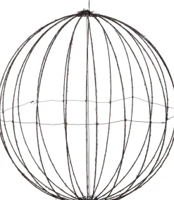 Online Luca Lighting Hängelampe Kugel mit 400 LEDs warmweiß D 60 cm Weihnachtsfiguren (Außen)