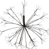 Sale Luca Lighting Hängelampe Lichtkaskade Dandelion mit 160 LEDs warmweiß D 70 H 48 cm Weihnachtsfiguren (Außen)