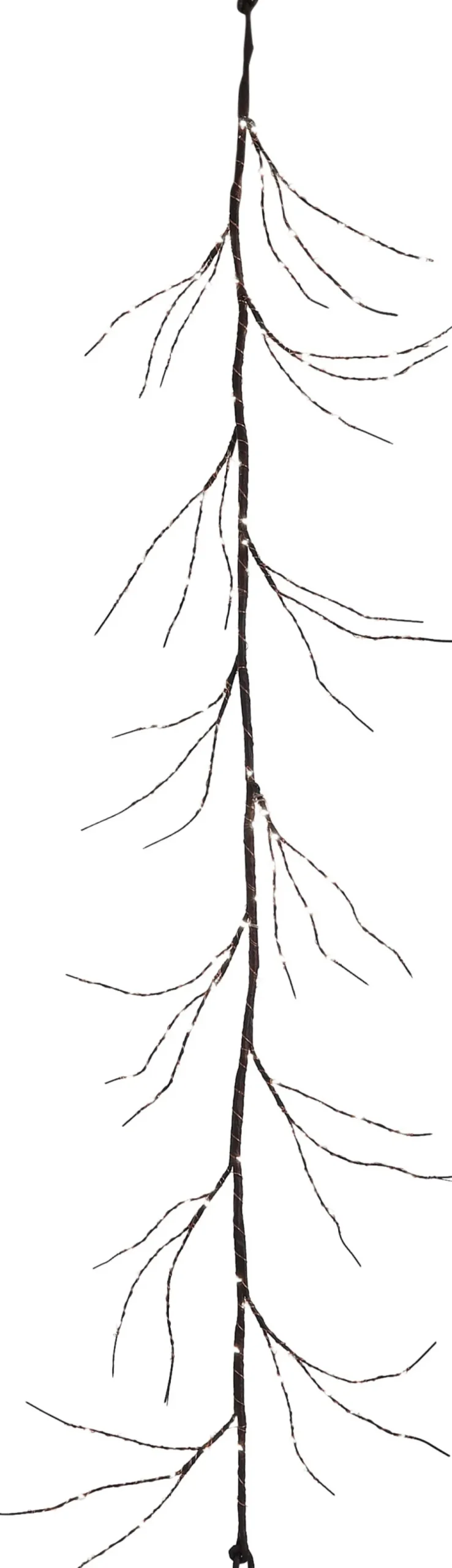 Discount Luca Lighting Weihnachtsbeleuchtung Zweig 150 cm braun mit 180 LEDs weiß Weihnachtsfiguren (Außen)|Motiv-Lichterketten