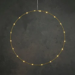 Hot Luca Lighting Weihnachtsdeko Bodhi Ring mit Beleuchtung D 50 H 0,5 cm Weihnachtsdeko Zum Aufhängen