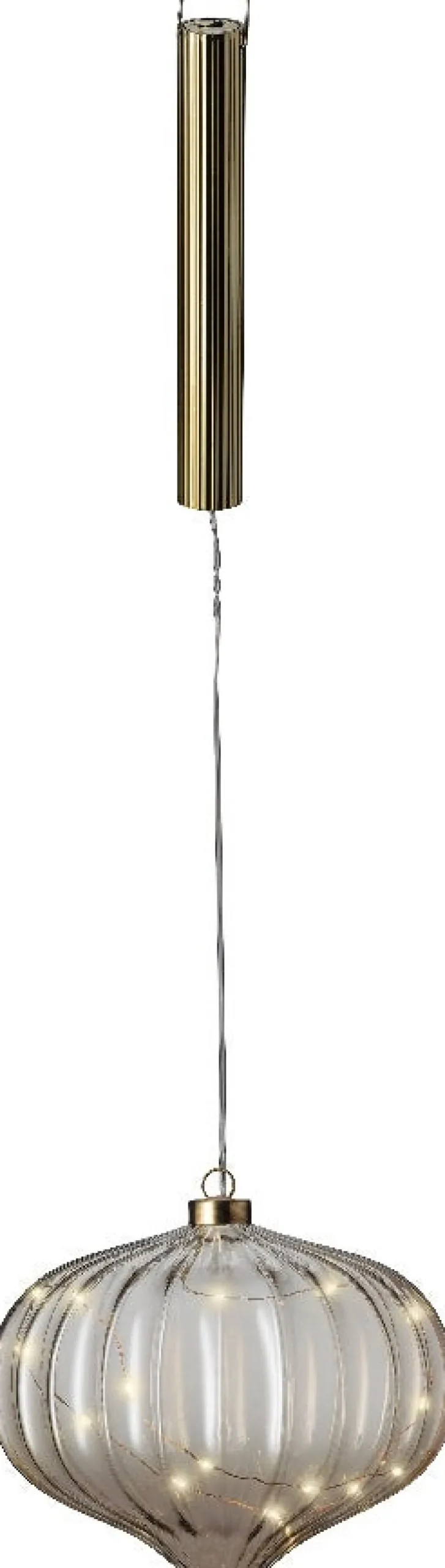 Sale Lumineo Hängelampe Sofia mit Beleuchtung D 20 H 21 cm Weihnachtsdeko Zum Aufhängen