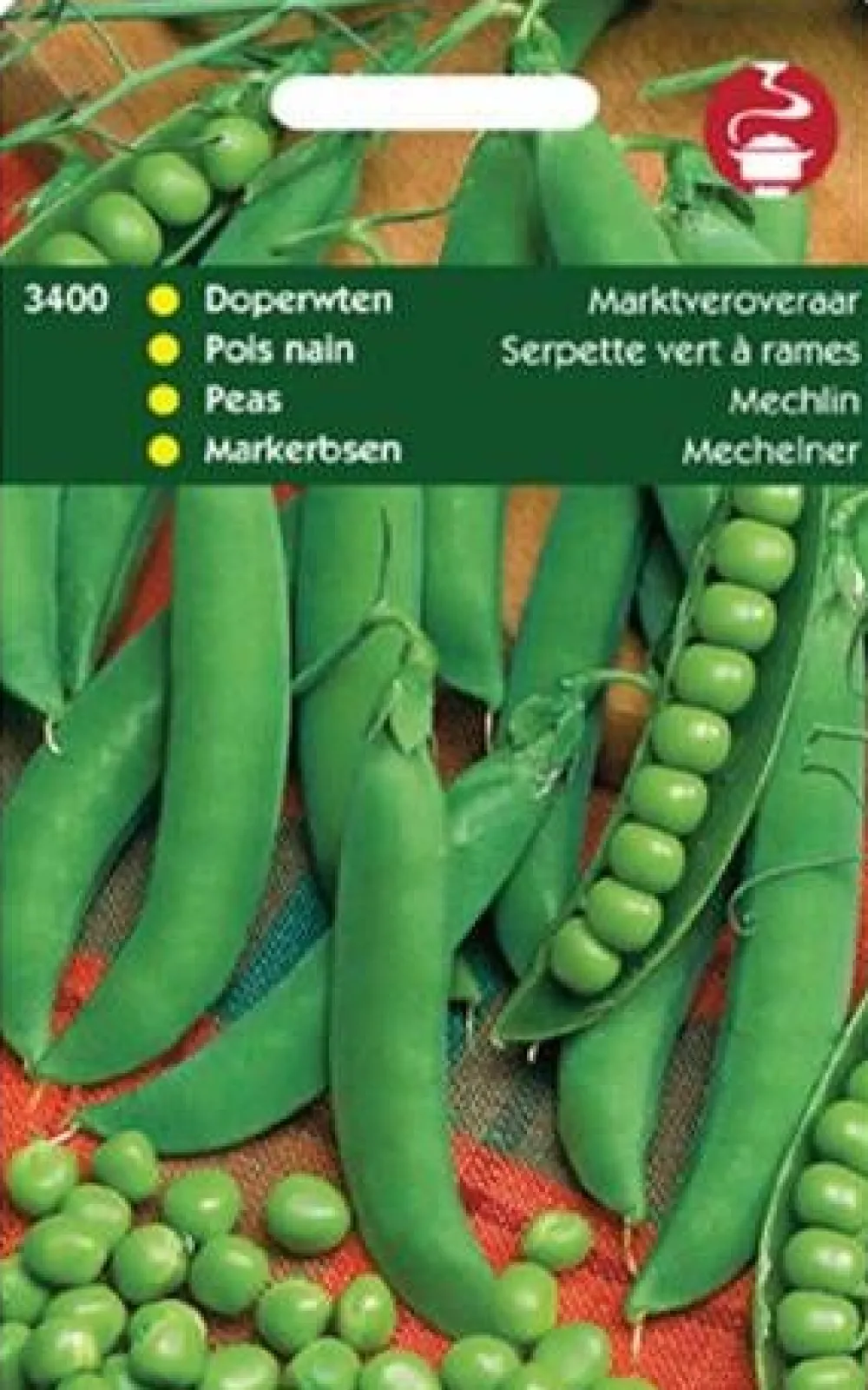 New Markerbsen (Pisum sativum 'Mechelner') Samen Gemüsesamen|Saatgut