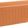 Discount Mega Collections Balkonkasten Floreira terrakotta 59 x 19 x 18 cm Balkonkästen|Blumentöpfe & Pflanzgefäße
