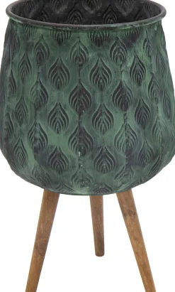 Online Mega Collections Blumentopf Emir D 35 H 59 cm grün Blumentöpfe|Blumentöpfe & Pflanzgefäße