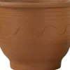 Clearance Mega Collections Blumentopf Sparta Alpha terrakotta D 31 H 26,5 cm Blumentöpfe|Blumentöpfe & Pflanzgefäße