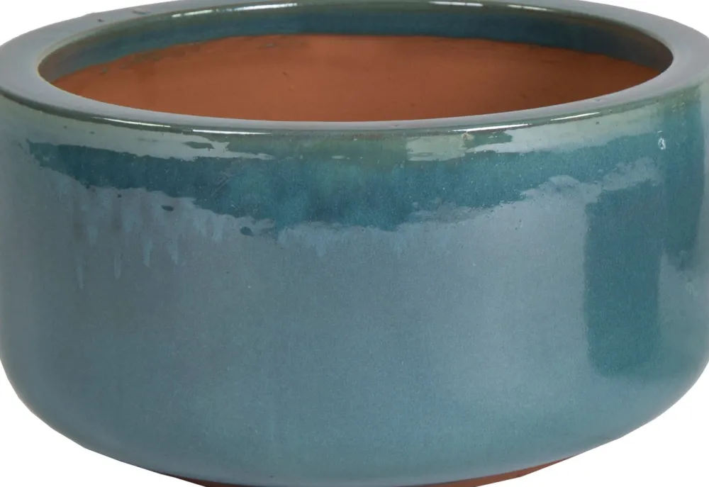 Best Mega Collections Pflanzschale Celadon Glasur D 31 cm Blumentöpfe & Pflanzgefäße