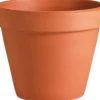 Online Mega Collections Terracotta Blumentopf D 46 cm H 38 cm Blumentöpfe|Blumentöpfe & Pflanzgefäße