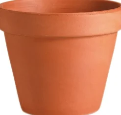 Online Mega Collections Terracotta Blumentopf D 15 cm H 13 cm Blumentöpfe|Blumentöpfe & Pflanzgefäße