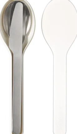 Mepal Besteck-Set Ellipse 3-teilig weiß Besteck