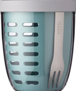 New Mepal Obstbecher Ellipse grün D 12,7 cm H 10,7 cm Aufbewahrung & Mitnehmen