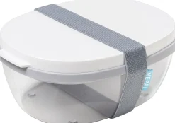 Discount Mepal Salatdose Ellipse weiß 22,5 x 17,5 x 9,5 cm Aufbewahrung & Mitnehmen