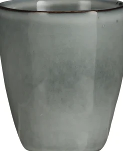 Mica Decorations Becher Tabo grau D 7,5 cm H 8,5 cm Geschirr & Gläser