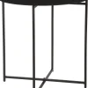 Discount Mica Decorations Beistelltisch Mikki schwarz D 45 H 45 cm Beistelltische|Beistelltische