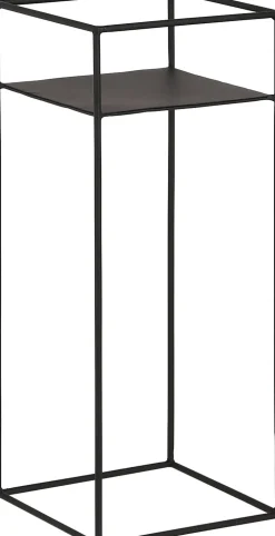 Clearance Mica Decorations Beistelltisch Mitch schwarz D 25 H 60 cm Beistelltische|Beistelltische