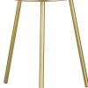 Hot Mica Decorations Beistelltisch Tatum grün / gold D 35 H 40 cm Beistelltische|Beistelltische