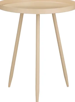 Sale Mica Decorations Beistelltisch Flores beige D 42 H 49 cm Beistelltische|Beistelltische