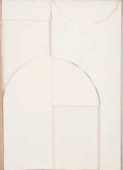 Clearance Mica Decorations Bild Angela weiß 70 x 50 x 2 cm Wandbilder & Gemälde