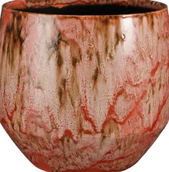 Sale Mica Decorations Blumentopf Harris rot D 29 H 26 cm Blumentöpfe|Blumentöpfe & Pflanzgefäße