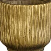Best Mica Decorations Blumentopf Ponta gold D 13,5 H 13,5 cm Blumentöpfe|Blumentöpfe & Pflanzgefäße