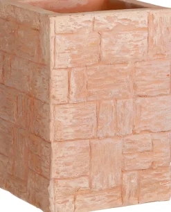 Sale Mica Decorations Blumentopf Karoo 21 x 21 x 30 cm terracotta Blücke Blumentöpfe|Blumentöpfe & Pflanzgefäße