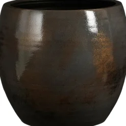 Mica Decorations Blumentopf Pescara bronze D 35 H 31 cm Blumentöpfe & Pflanzgefäße|Blumentöpfe