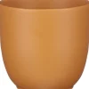 Clearance Mica Decorations Blumentopf Tusca D 10 H 9 cm braun Blumentöpfe|Blumentöpfe & Pflanzgefäße
