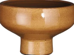 Clearance Mica Decorations Blumentopf auf Fuß Merle D 29 H 28 cm braun Blumentöpfe & Pflanzgefäße|Blumentöpfe