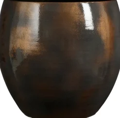 Sale Mica Decorations Blumentopf Pescara bronze D 48 H 44 cm Blumentöpfe|Blumentöpfe & Pflanzgefäße