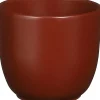 Outlet Mica Decorations Blumentopf Tusca D 10 H 9 cm dunkelbraun Blumentöpfe|Blumentöpfe & Pflanzgefäße