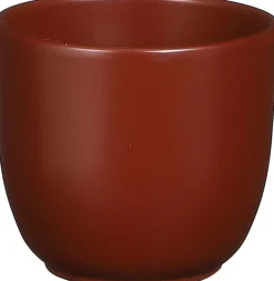 Outlet Mica Decorations Blumentopf Tusca D 10 H 9 cm dunkelbraun Blumentöpfe|Blumentöpfe & Pflanzgefäße