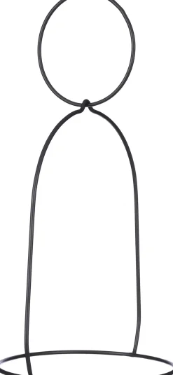 Best Mica Decorations Blumentopf Halter schwarz 27,5 x 23,5 x 48,5 cm Blumenampeln & Pflanzenhalter