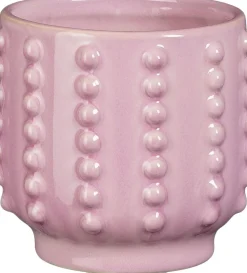 Mica Decorations Blumentopf Boaz lila D 17,5 H 16,5 cm Blumentöpfe|Blumentöpfe & Pflanzgefäße