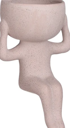 Hot Mica Decorations Blumentopf Man braun 16 x 16 x 23 cm Blumentöpfe & Pflanzgefäße|Blumentöpfe