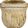 Outlet Mica Decorations Blumentopf Catona beige D 13 H 10,5 cm Blumentöpfe & Pflanzgefäße|Blumentöpfe