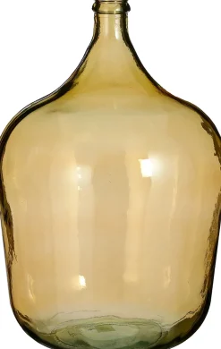 Hot Mica Decorations Deko-Flasche Diego gelb D 40 cm H 56 cm Vasen & Krüge|Blumentöpfe & Pflanzgefäße