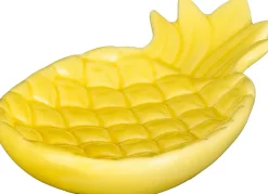 Mica Decorations Dekoschale Ananas gelb 12,5 x 7,5 x 2 cm Geschirr & Gläser|Servieren