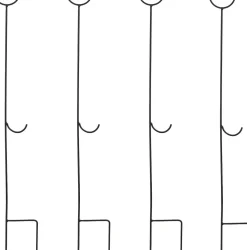 Clearance Mica Decorations Gartenstecker Ziva 8 x 4 x 46 cm 4 St. Weihnachtsfiguren (Außen)