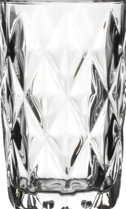 Sale Mica Decorations Glas Boulogne transparent D 8 cm H 13 cm Geschirr & Gläser