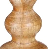 Best Mica Decorations Kerzenständer braun D 7 H 20 cm Kerzenständer