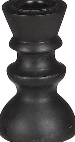 Sale Mica Decorations Kerzenständer schwarz D 6 H 10 cm Kerzenständer