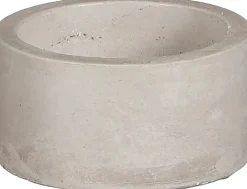 Hot Mica Decorations Kerzenständer grau D 8,5 H 4,5 cm Kerzenständer