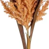 Discount Mica Decorations Kunstzweig Ziergras 88 x 6 x 6 cm terracotta Künstliche Deko-Zweige