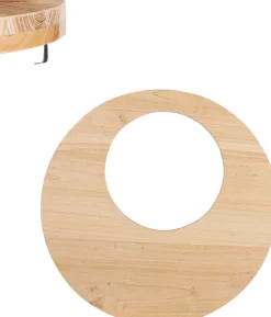 Outlet Mica Decorations Pflanzenständer Thompson natur D 31 H 3 cm Blumenständer